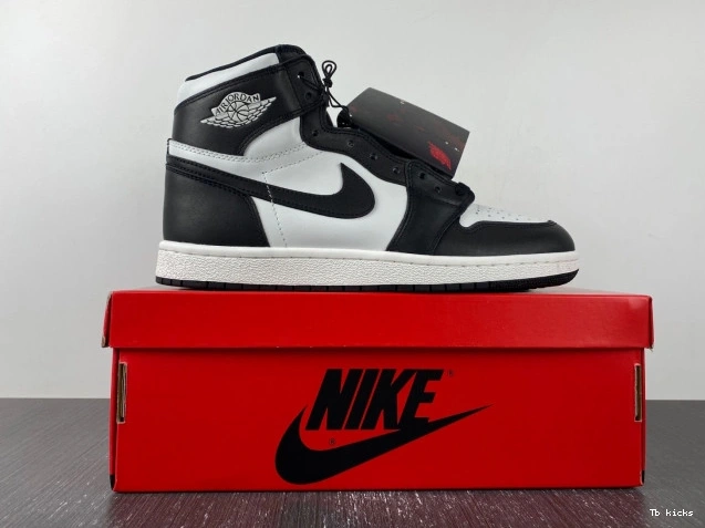 Reps TBK (2023) 1 85 Retro BQ4422-001 White High Black Jordan 0729